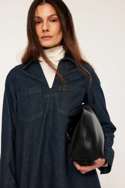 Denimkjole med lommer