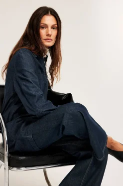 Denimkjole med lommer