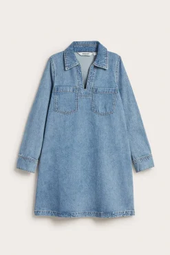 Denimkjole med lommer