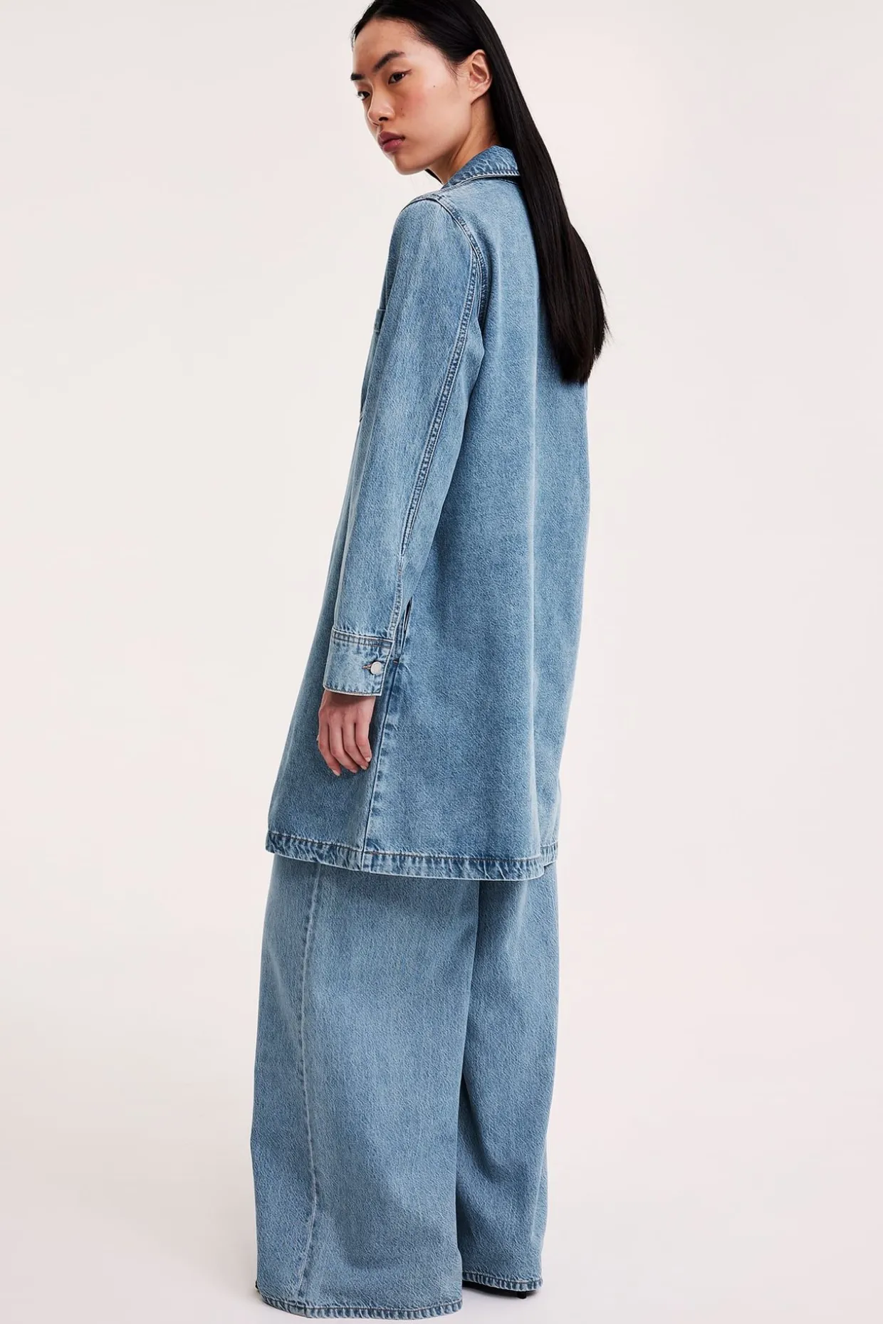 Denimkjole med lommer