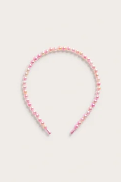 Diadem med perler
