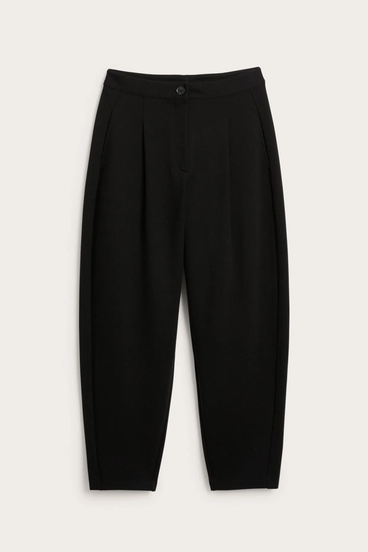 Dressbukser i barrel fit