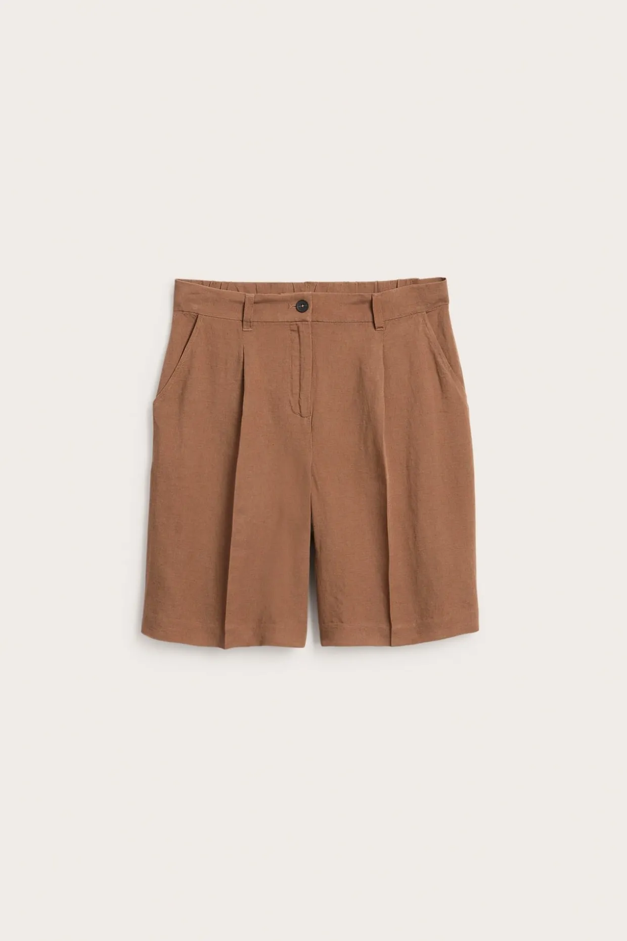 Dress-shorts i linblanding