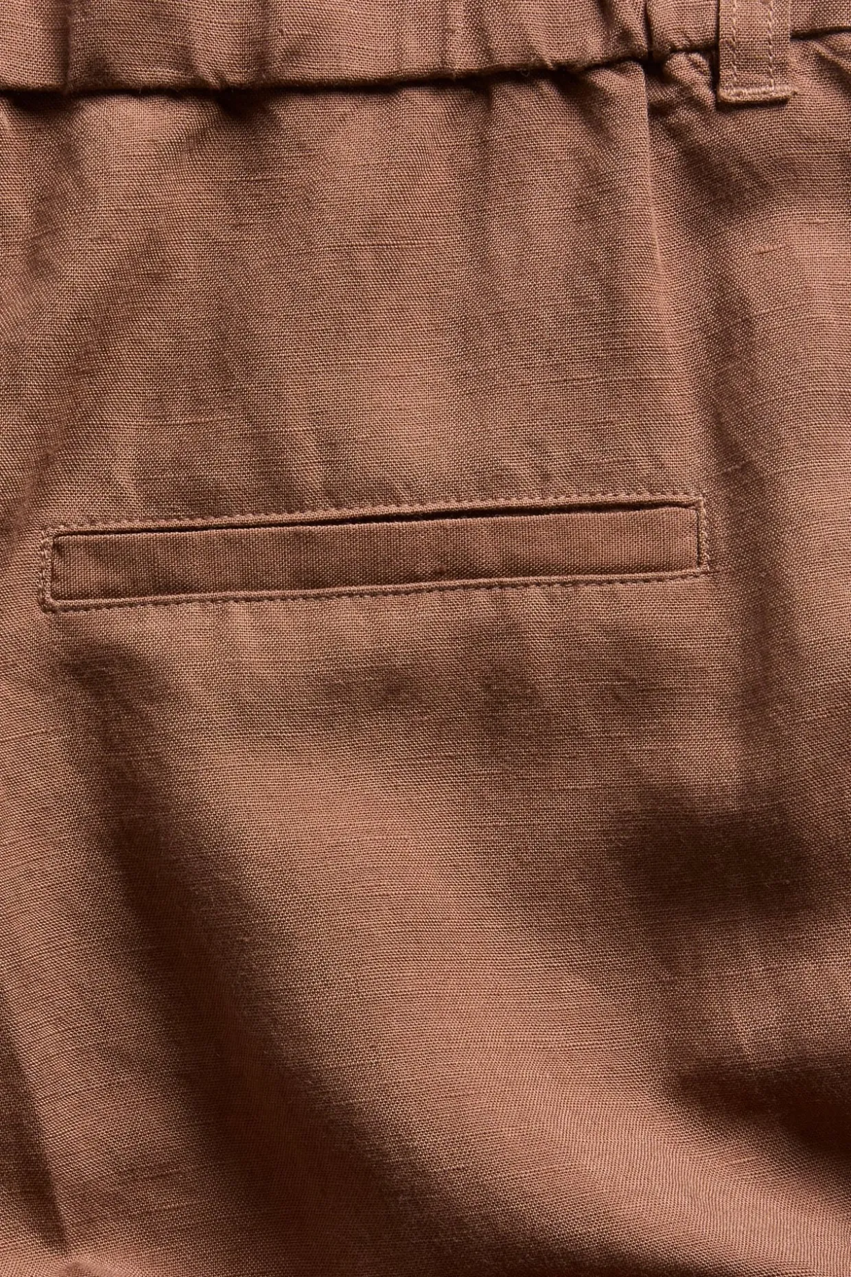 Dress-shorts i linblanding