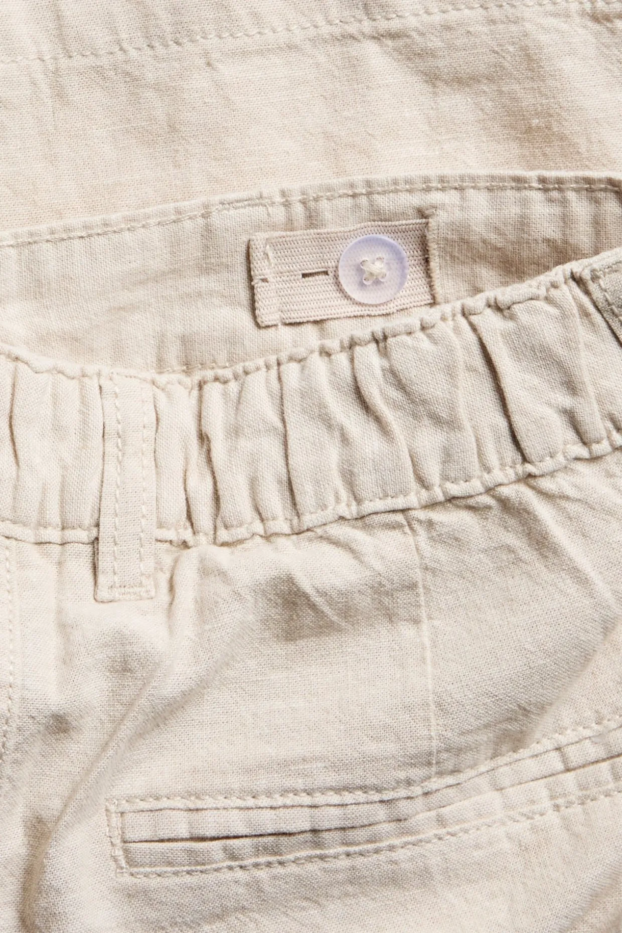 Dress-shorts i linblanding