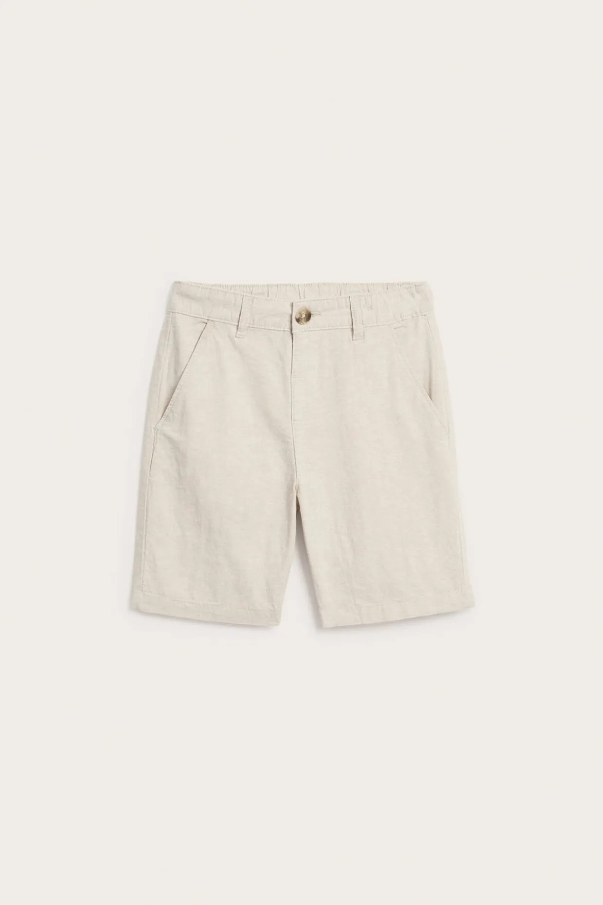 Dress-shorts i linblanding