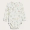 Dyremønstret body | Offwhite | Baby | Newbie