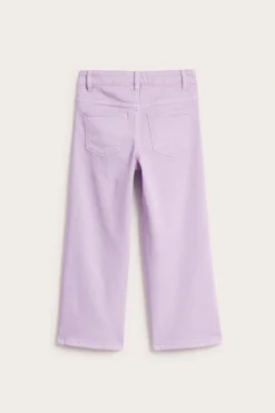 Fargede vide twilljeans