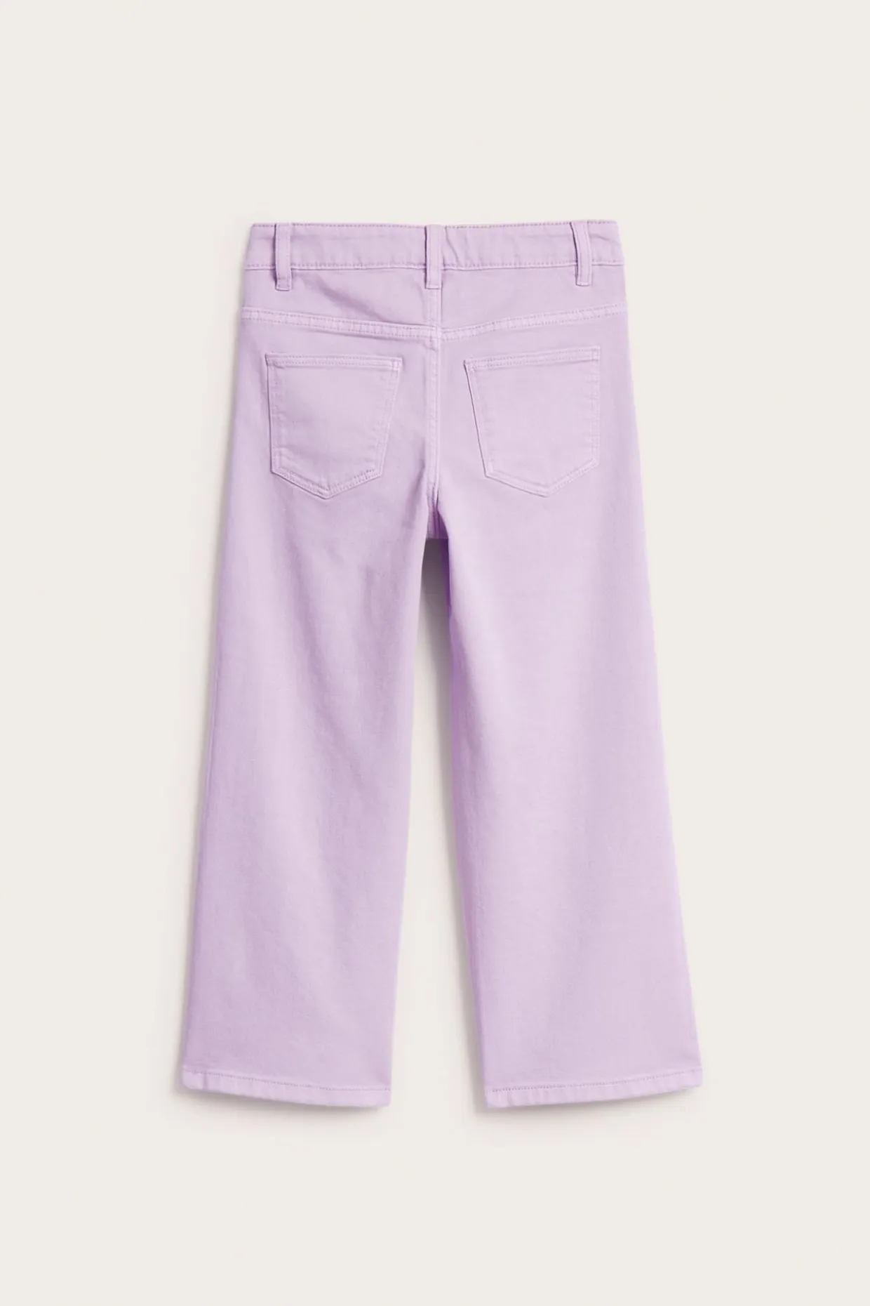 Fargede vide twilljeans