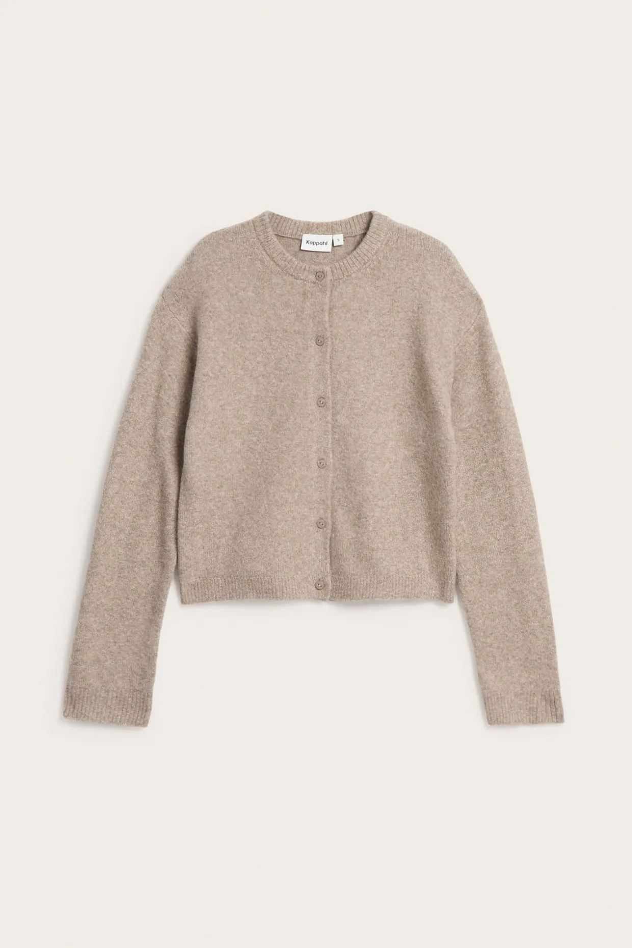 Finstrikket cardigan