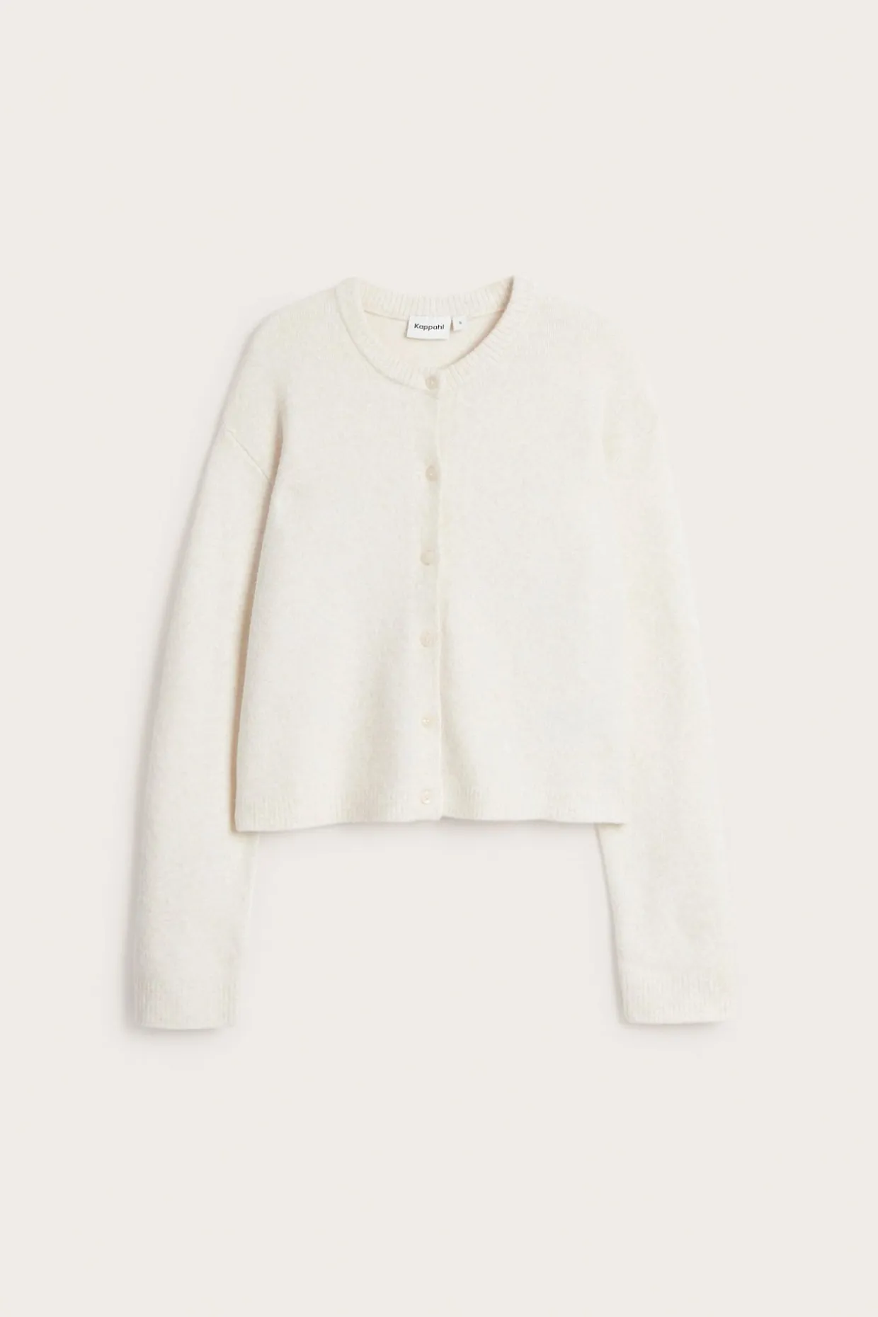 Finstrikket cardigan