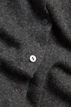 Finstrikket cardigan