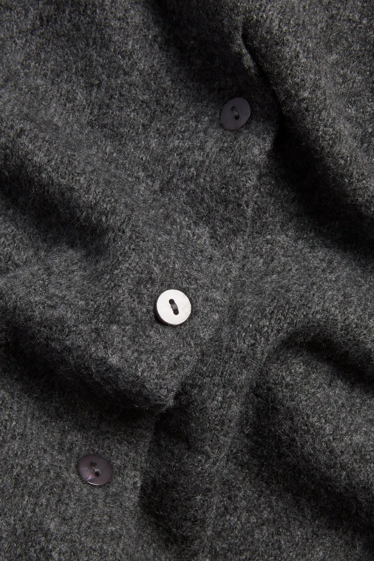 Finstrikket cardigan