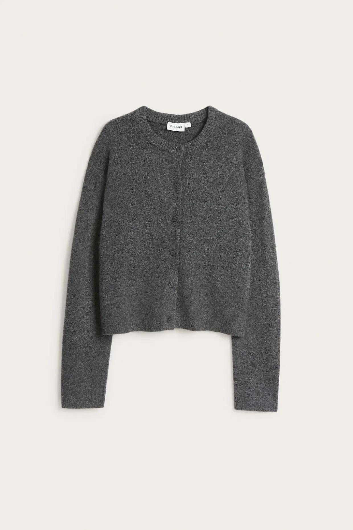 Finstrikket cardigan