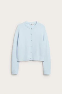 Finstrikket cardigan