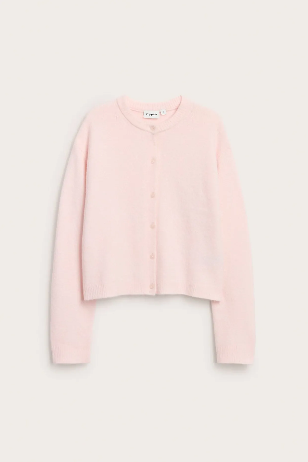 Finstrikket cardigan