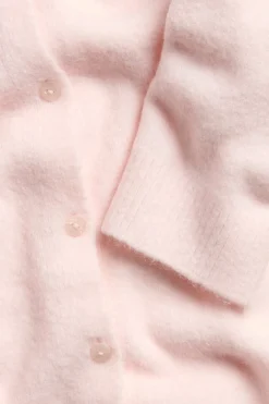 Finstrikket cardigan