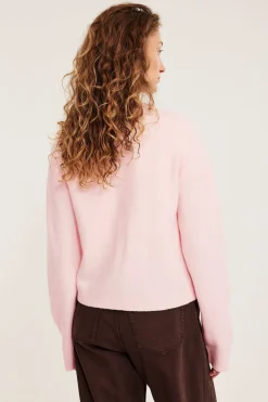 Finstrikket cardigan