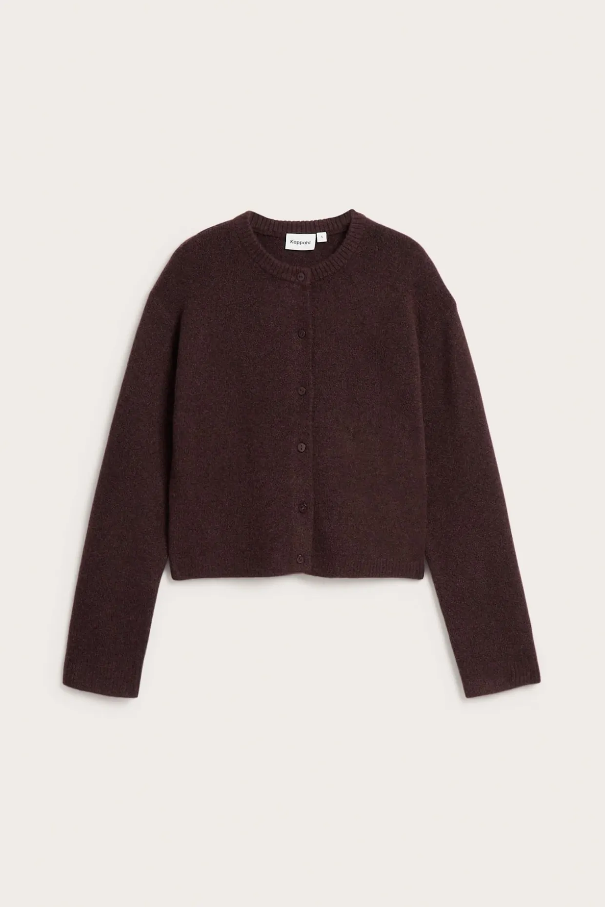 Finstrikket cardigan