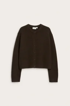 Finstrikket cardigan
