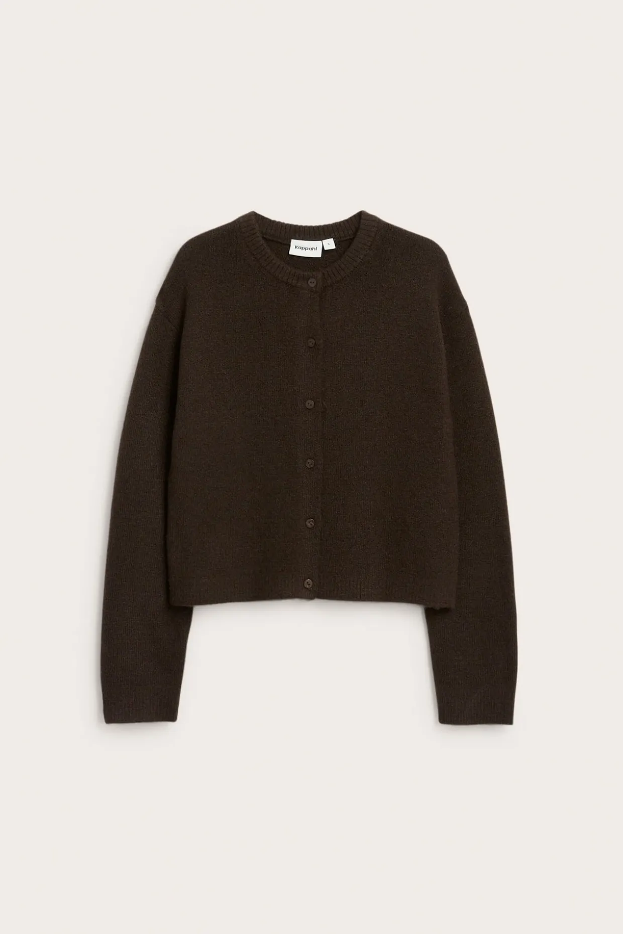 Finstrikket cardigan
