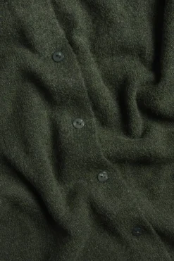 Finstrikket cardigan