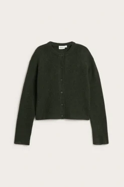 Finstrikket cardigan