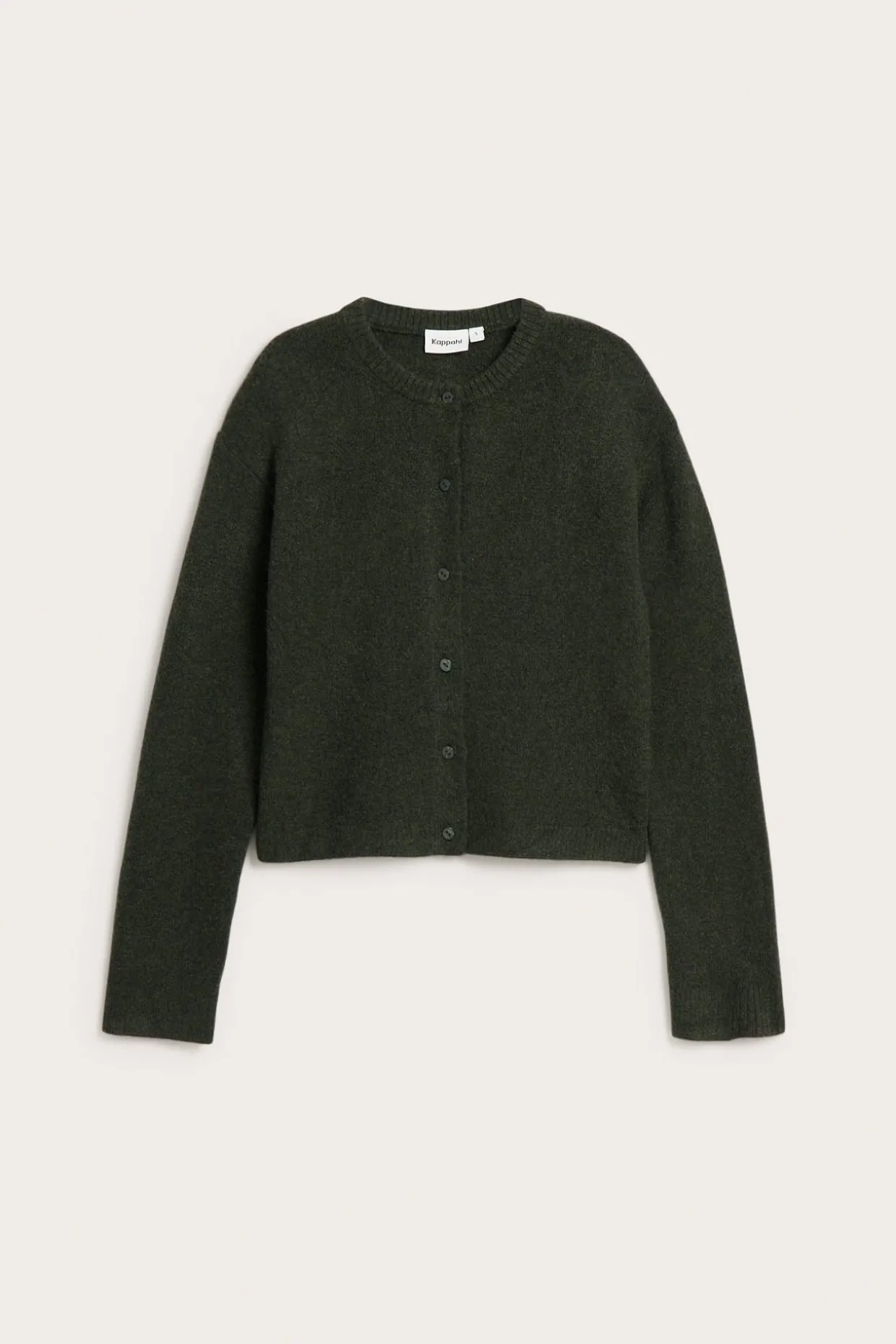 Finstrikket cardigan