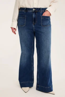 Flare jeans high waist