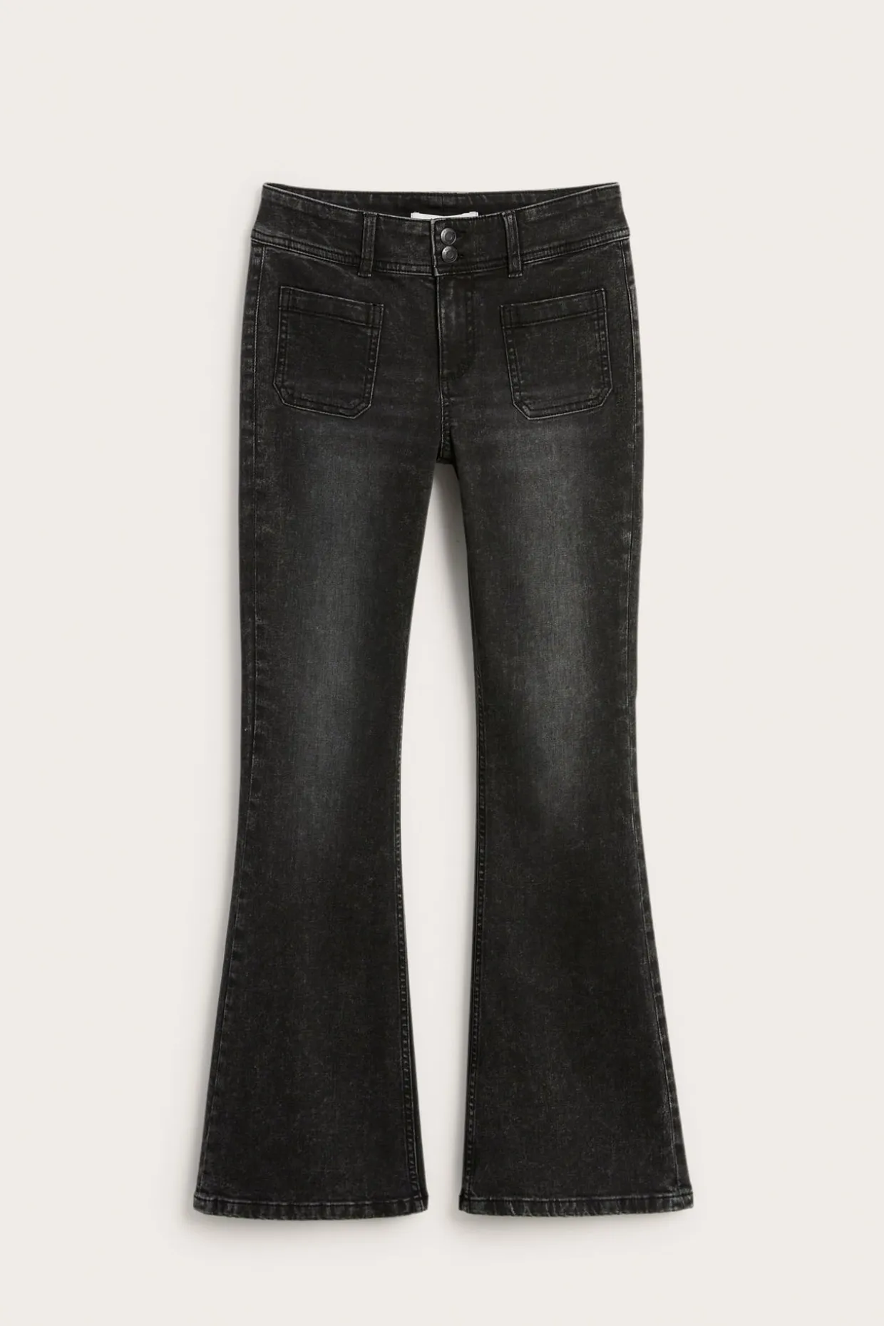 Flare jeans low waist