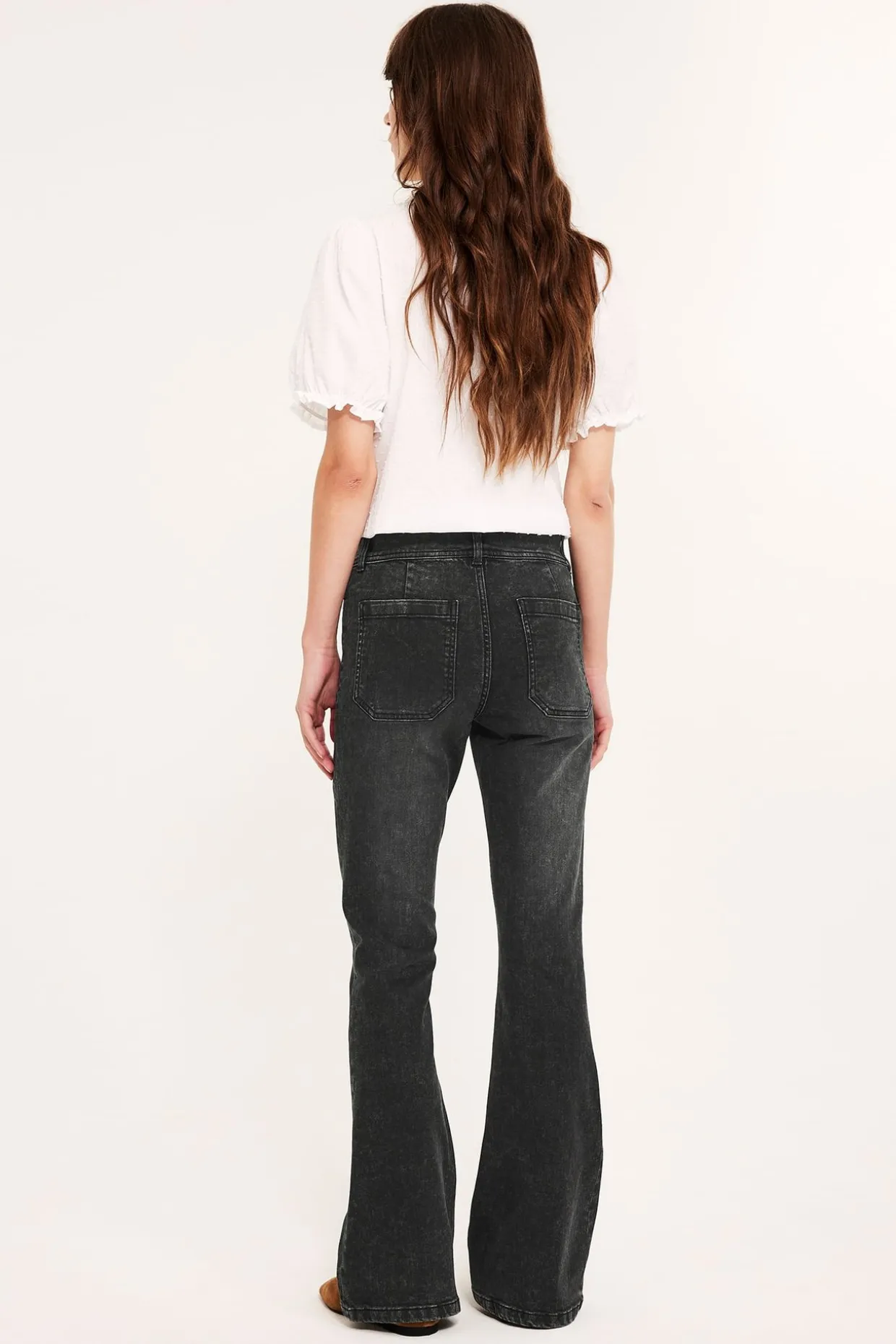 Flare jeans low waist