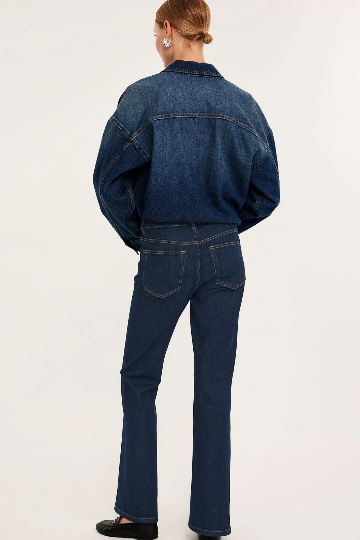 Flare jeans low waist