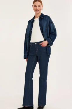 Flare jeans low waist