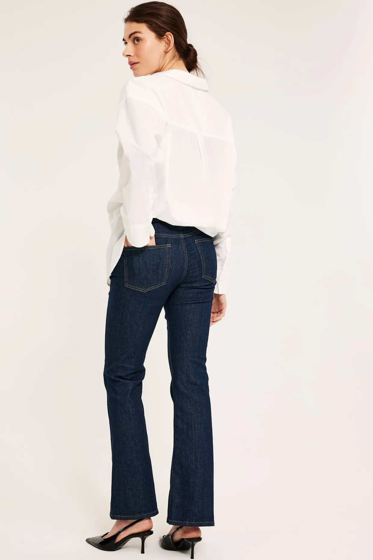Flare jeans low waist