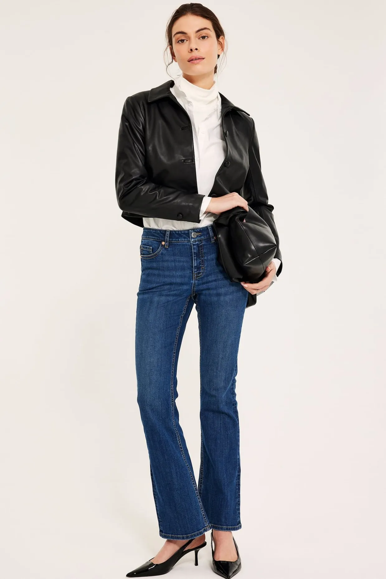 Flare jeans low waist
