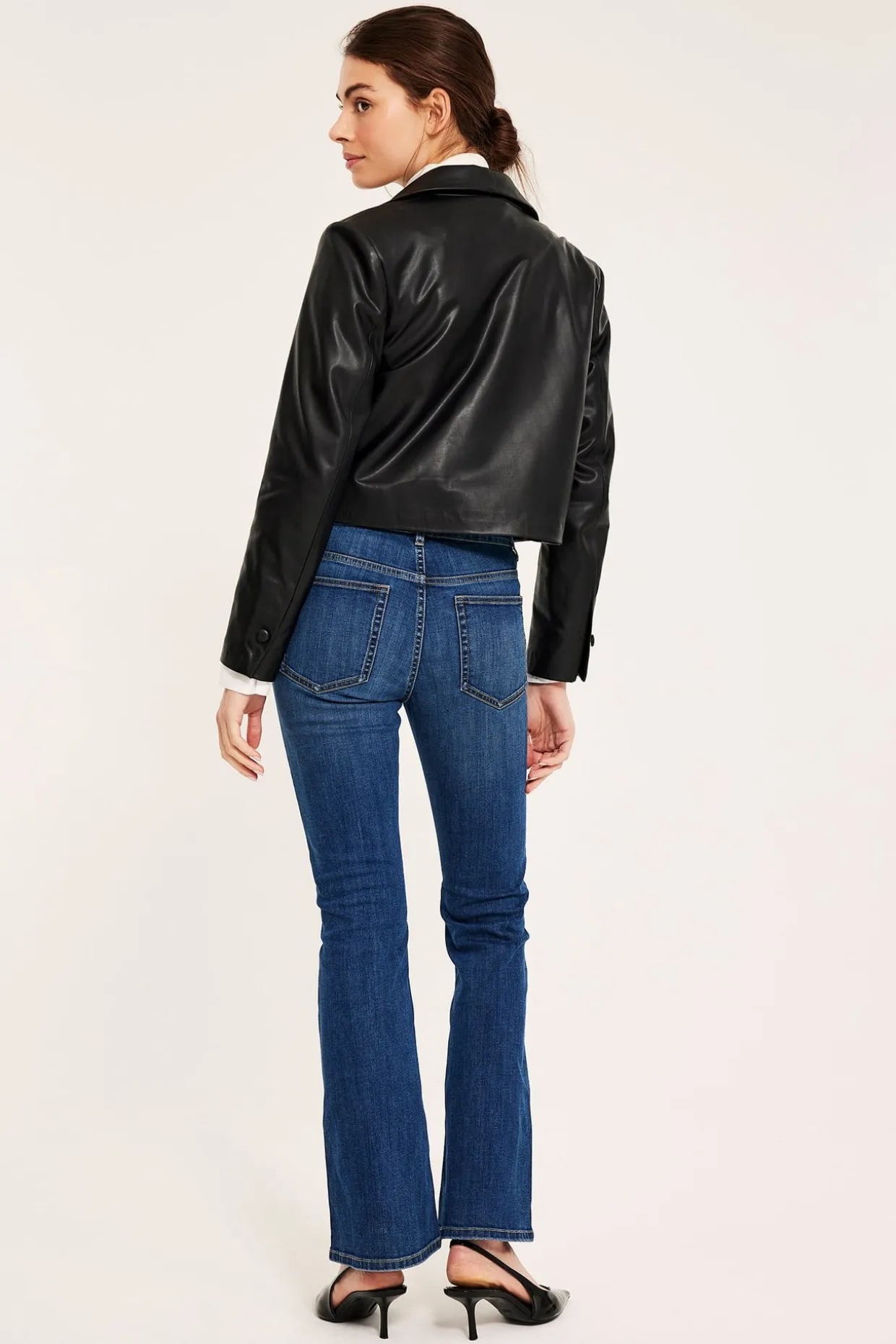 Flare jeans low waist