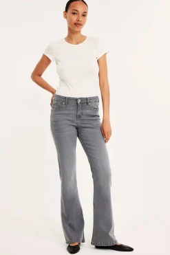 Flare jeans low waist