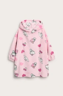 Fleece-hettegenser med Hello Kitty