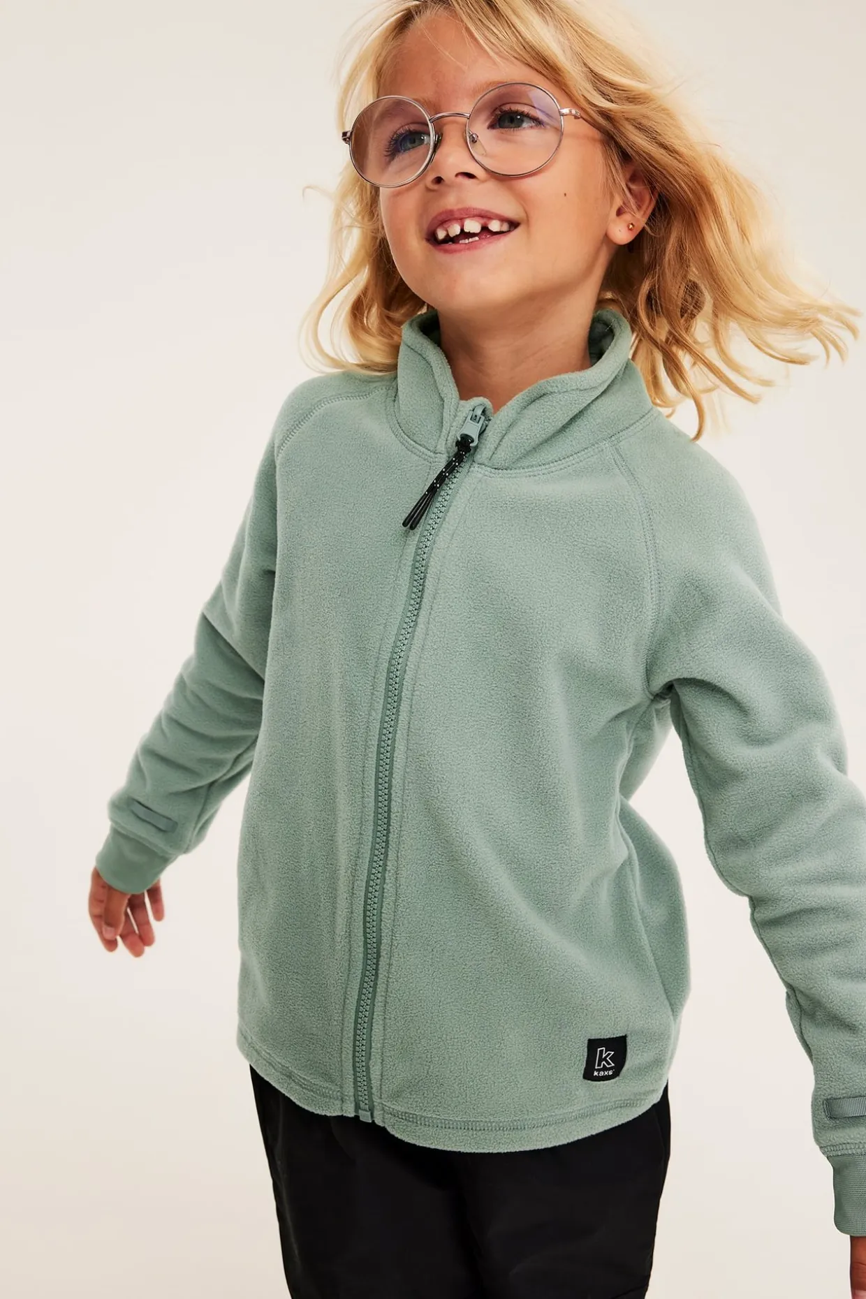 Fleecejakke zip-in/zip-off Kaxs