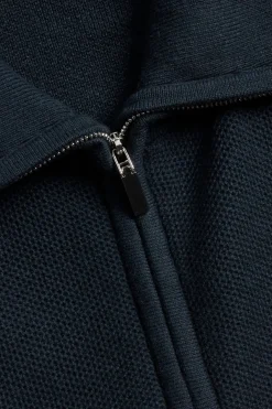 Genser med half-zip