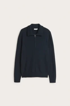 Genser med half-zip