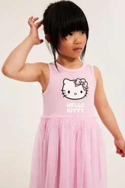 Hello Kitty kjole med tyllskjørt