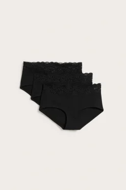 Hipstertruse 3-pk i bomull