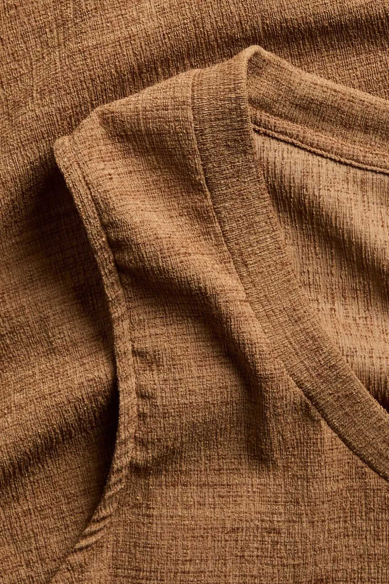 Jacquardstrikket singlet