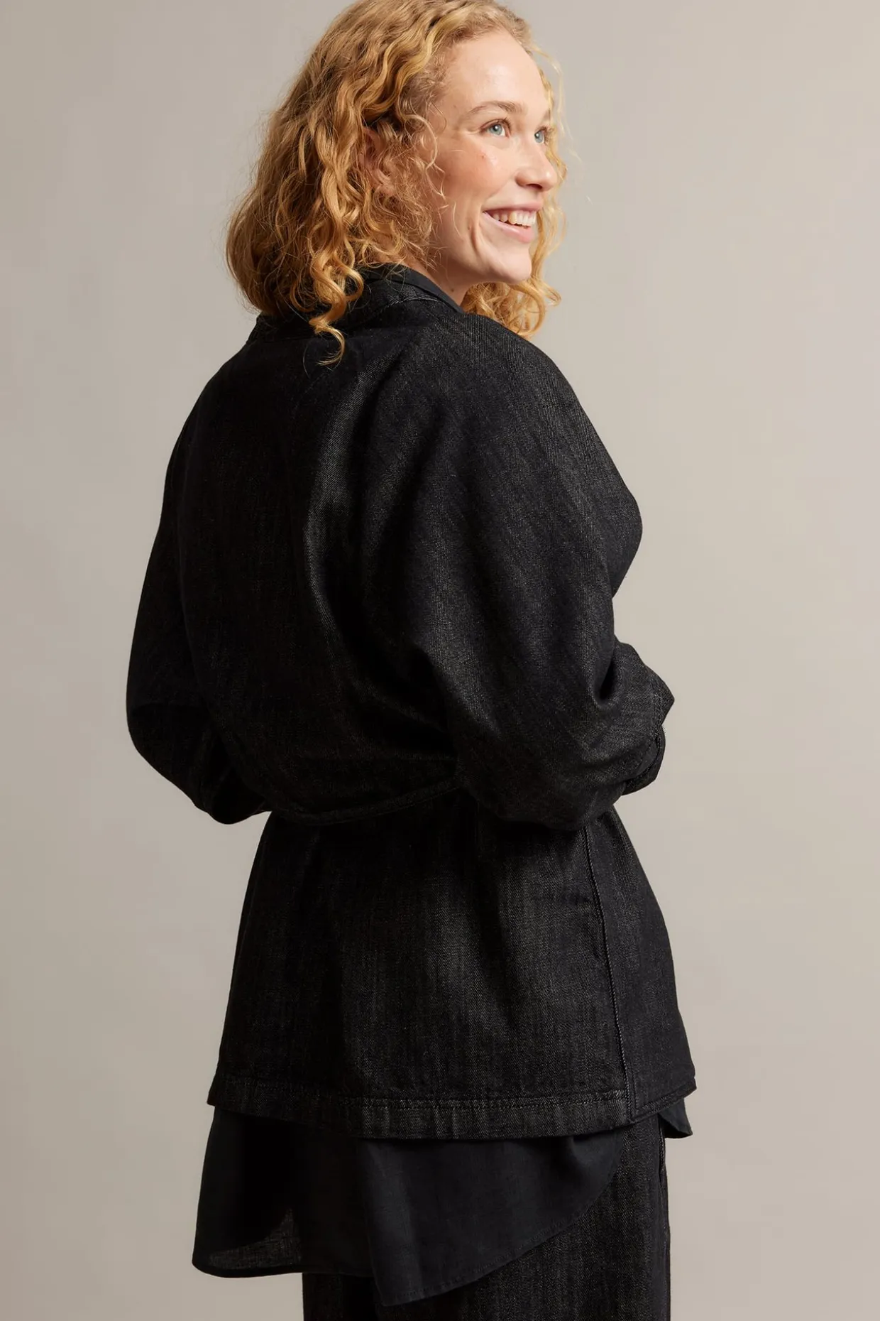 Jakke i denim