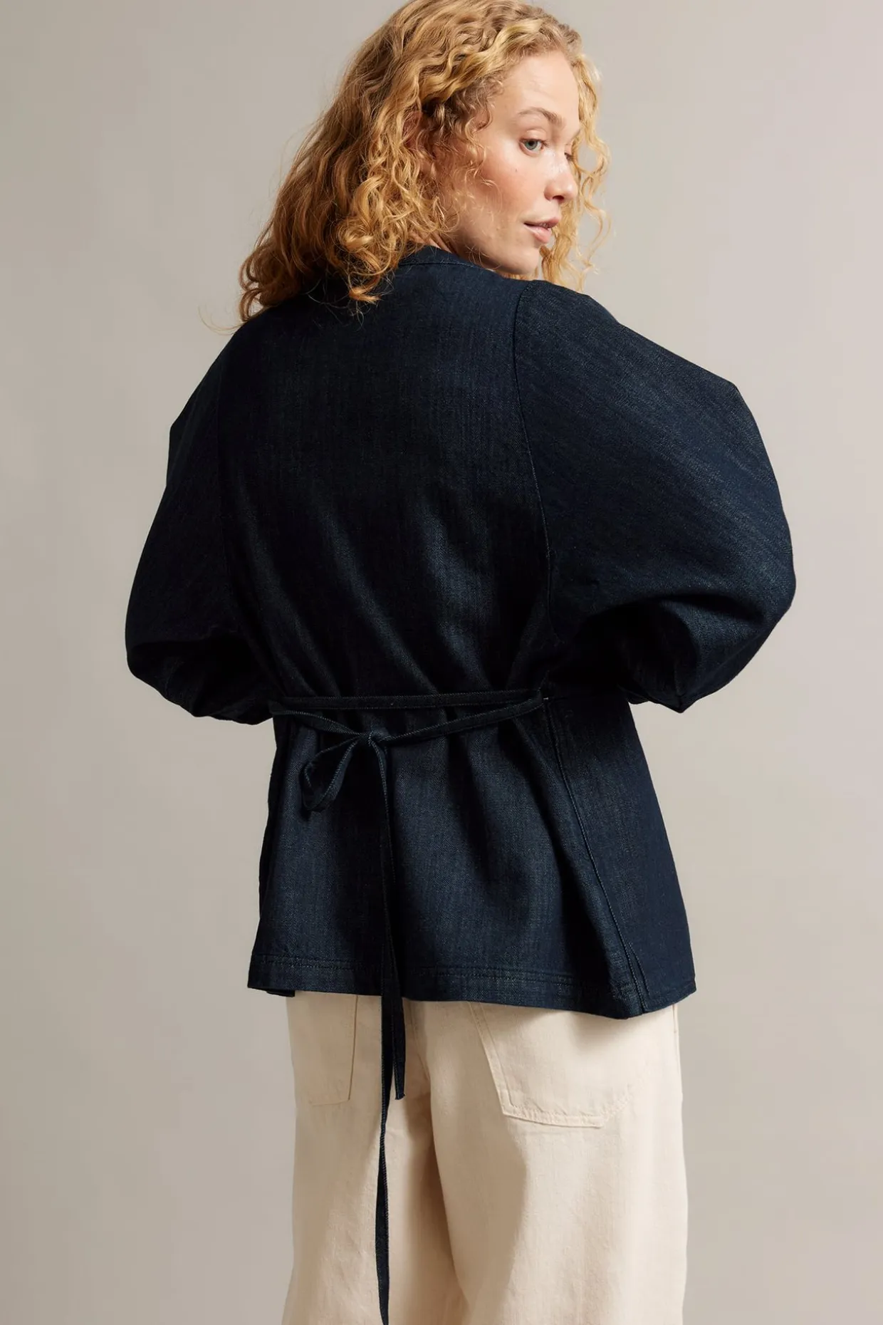 Jakke i denim