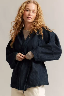 Jakke i denim