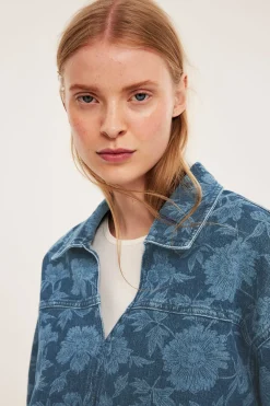 Jeansbluse