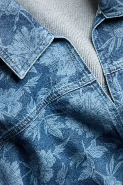 Jeansbluse