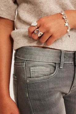 Jeans bootcut low waist